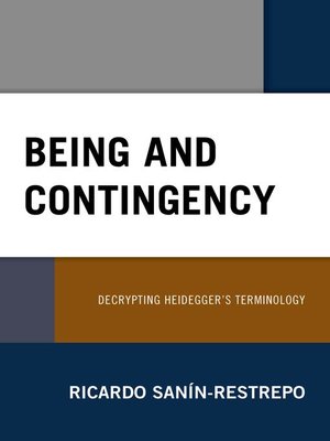 cover image of Being and Contingency